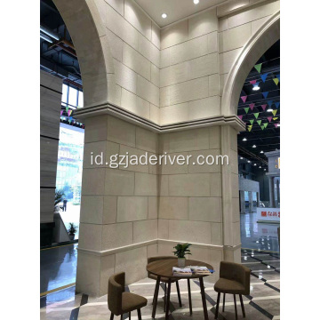 Guizhou Beige Marble untuk Dinding Eksterior